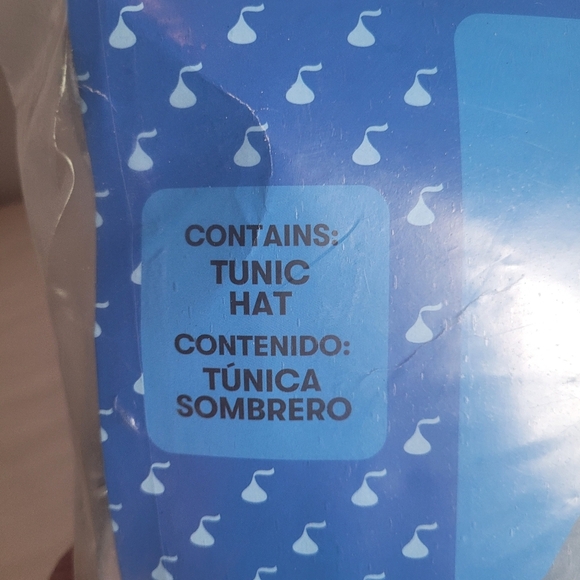 New Hershey's Kisses Baby Infant 2 Piece Costume Size 6-12 Months - Picture 5 of 8